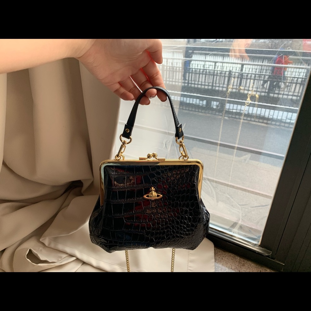 Vivienne Westwood top handle crossbody bag